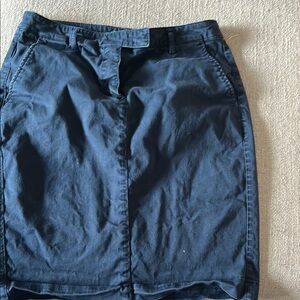 United Colors Of Benetton Blue Pencil Cargo Skirt